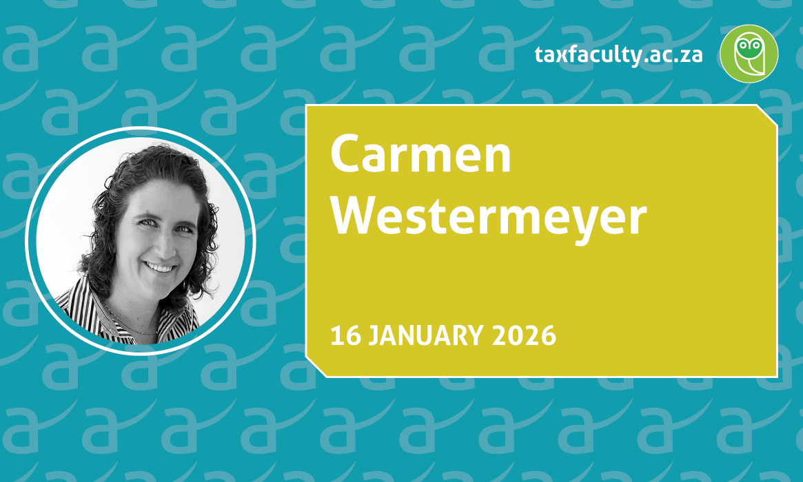 TaxCafe with Carmen Westermeyer: A Discussion Forum Resolving Practitioner Issues In Tax Practice -  January 2026